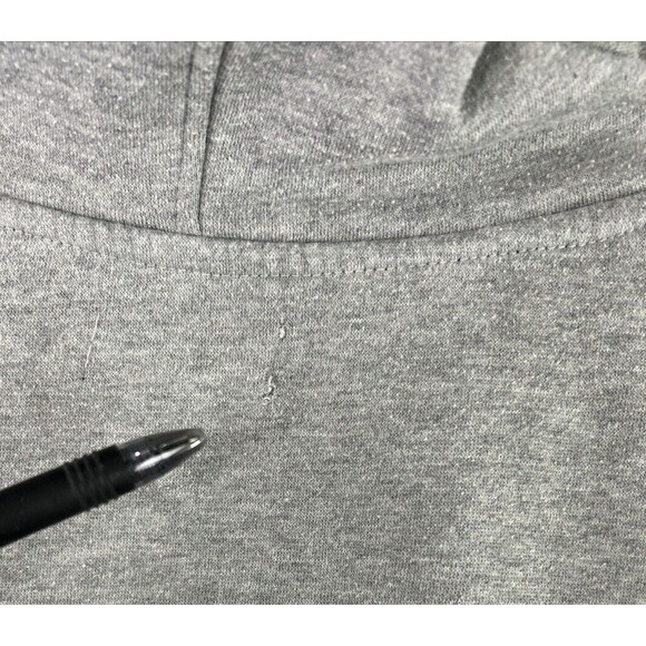 RS1NE Men's M/L Remains Endless Gray Embroidered Fleece Sweatshirt Hoodie **READ - Picture 4 of 15